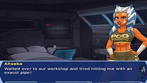 Star Wars Cosplay Bang Explodes! Hot XXX Alien Girls in Orange Trainer Part 26!