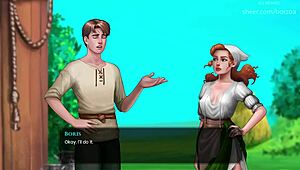 Horny Boys Spy on Busty Blonde Underwater