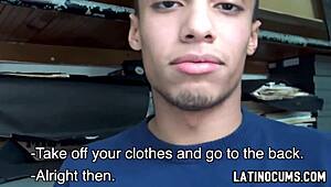 Straight Latino Teen Blowjob