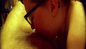 College Student Aggressively Deepthroats Cock For Cumshot