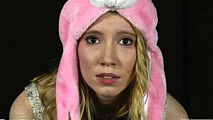 Useless Wench Teases Her Clits in Kinky Play.