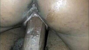 College chick bounces phat ass on BBC, but can she handle the POV blowjob?