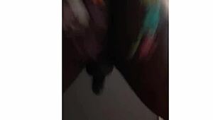 Shemales engage in hardcore group action with deepthroat and doggystyle on slut ass.