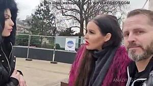 omg jada sparks and paul stalker share cute clara mia... hot lesbian anal rimjob with kinky spanking! 😍