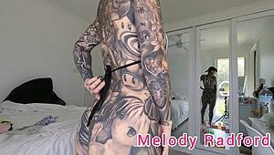 white and purple micro string bikini try on haul melody radford