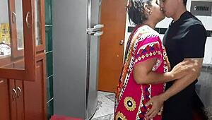 Seduce my stepmother in the kitchen for a blowjob!