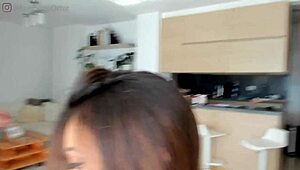 Latina Hot In Red Lingerie