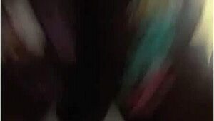 Shemales engage in hardcore group action with deepthroat and doggystyle on slut ass.