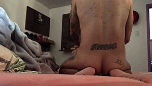 Fucking the hairy promoter guy hard!