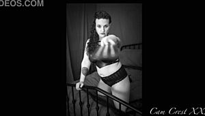 Worship goddess rose in outdoor femdom session with assfucking and anal