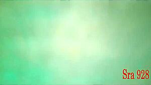 Milf masturbates outdoors!