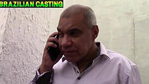 Latina pornstar boss surprises with big natural tits and needy ass for anal fucking