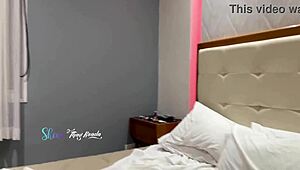 Hot Wife Moaning on Big Black Cock!