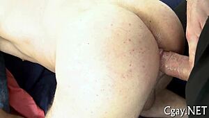 gay guy enjoys homosexual porn scenes.