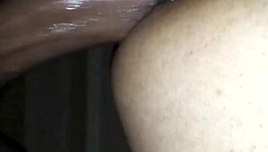 Long thick dick fucks me deep in rough interracial.