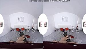 Shaved brunette rides in taboo contest. Emotions run high during virtual challenge.