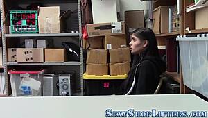 Latina Teen 18+ Thief Feels Intense Pleasure Getting Railed