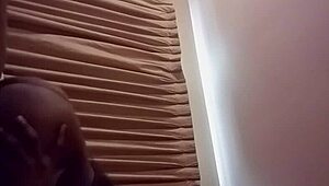 BLACK BUBBLE BUTT RIDING MY DICK!