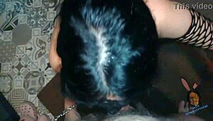 Rough anal domination with dildo and licking