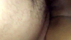 black girl takes deep creampie