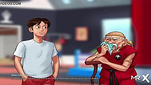 Who tied you up in this BDSM scene?