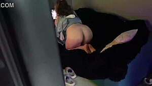 Secret Camera Catches Stepsister Masturbating In Hidden Spot