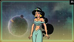 Princess gets clothes ripped in hentai gameplay, revealing her slutty ass