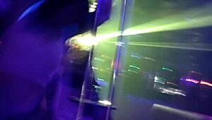 Wow, spying on Anny dancing at the naughty house!