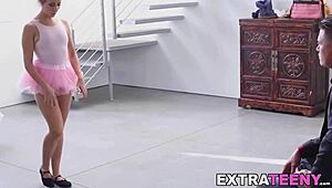 Small Tits Brunette Cassidy Klein Bent Over and Fucked Hardcore