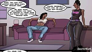 Sugar Trap Strip Club Pole Dancing Competition With Ebony Stripper