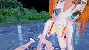 i watch misty give a pov blowjob with big tits