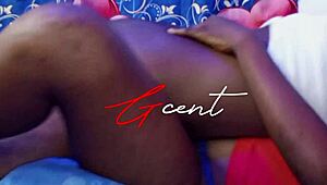 Wow, Ebony Couple Getting It On Hard!