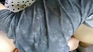 Chubby aunty sucks big cock with mother-in-law 😏