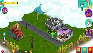 Emotional journey in college life hentai game