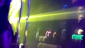 Wow, spying on Anny dancing at the naughty house!