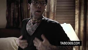 Hot blonde teen Kenna James, fucking her peeping tom neighbor right here.