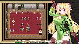 Elf gangbang with creampie