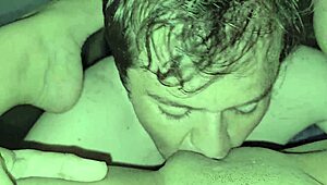 Wow, licking that delicious vagina feels incredible, muff diving deep into her wet pussy for intense cunilingus!