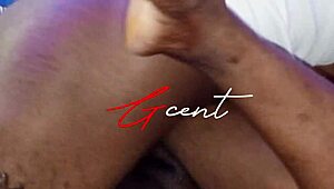 Wow, Ebony Couple Getting It On Hard!