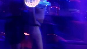 Wow, spying on Anny dancing at the naughty house!