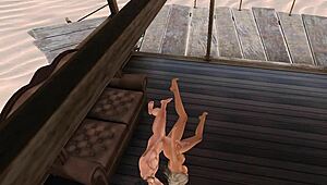 My step bro turned into a hot step sis 😍