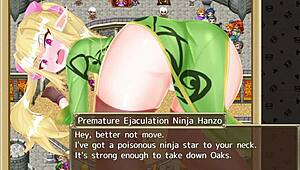 Elf gangbang with creampie