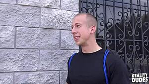 Hey, check this pov gay anal fuck with a tall cute guy i met on the street - so muscular and athletic! 😏