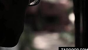 Hot blonde teen Kenna James, fucking her peeping tom neighbor right here.