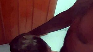 Negao Cafuzu Pounds Friend's Boyfriend Bareback In His Room