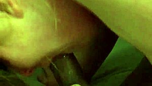 White Teen Girl Sucks Big Cock With Intense Action