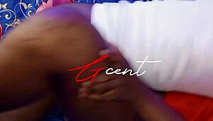 Wow, Ebony Couple Getting It On Hard!