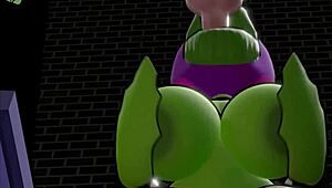 Chomper encounters alley trouble