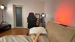 I saw my boyfriend and took control