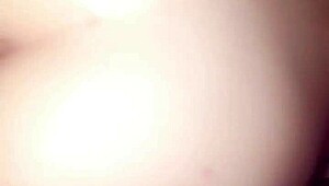 Doggystyle fucking my girlfriend's big ass bent over with monster cock for intense orgasm